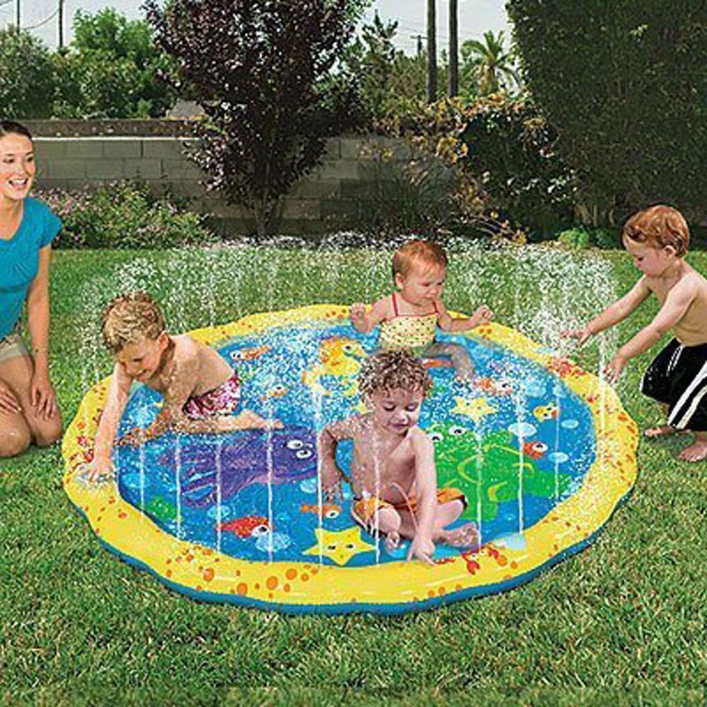 Unisex Spritzende Water Play Mat Bowlift