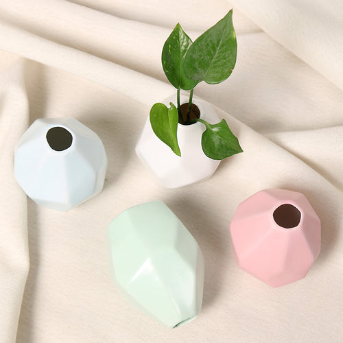 Geometric Ceramic Decorative Vase Bowlift