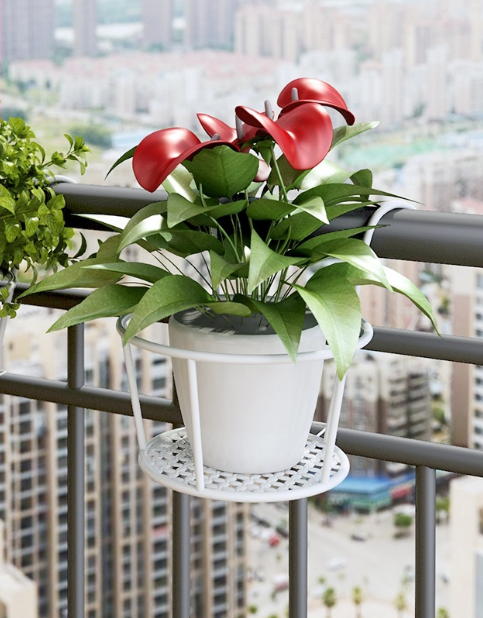 VerdaLift Plant Hanging Shelf — Finally rock-solid support for your balcony dreams | Bowlift