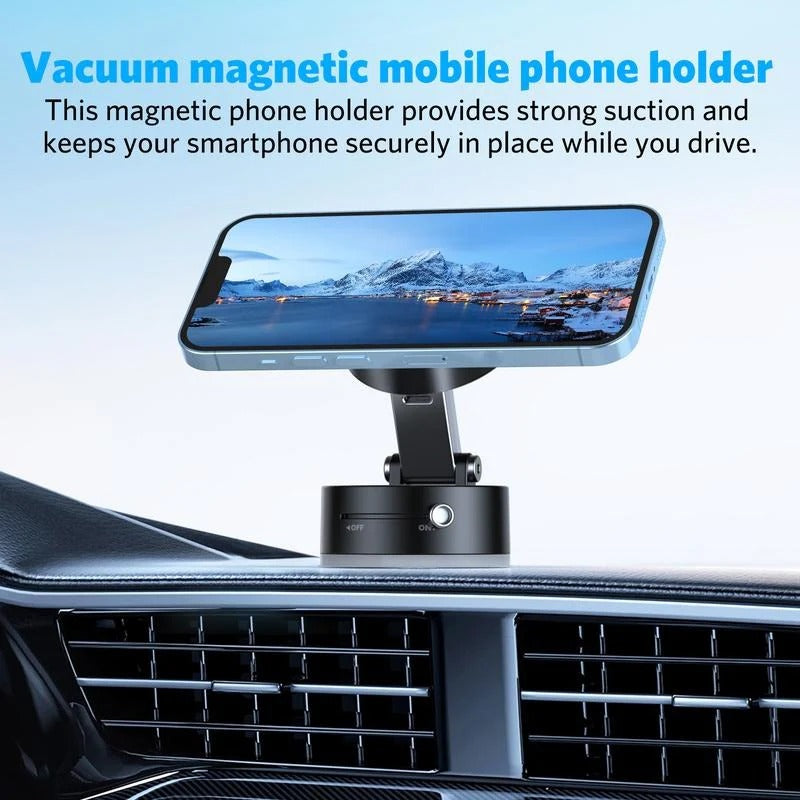 BowLift | Ultra-Strong Vacuum Magnetic Phone Holder