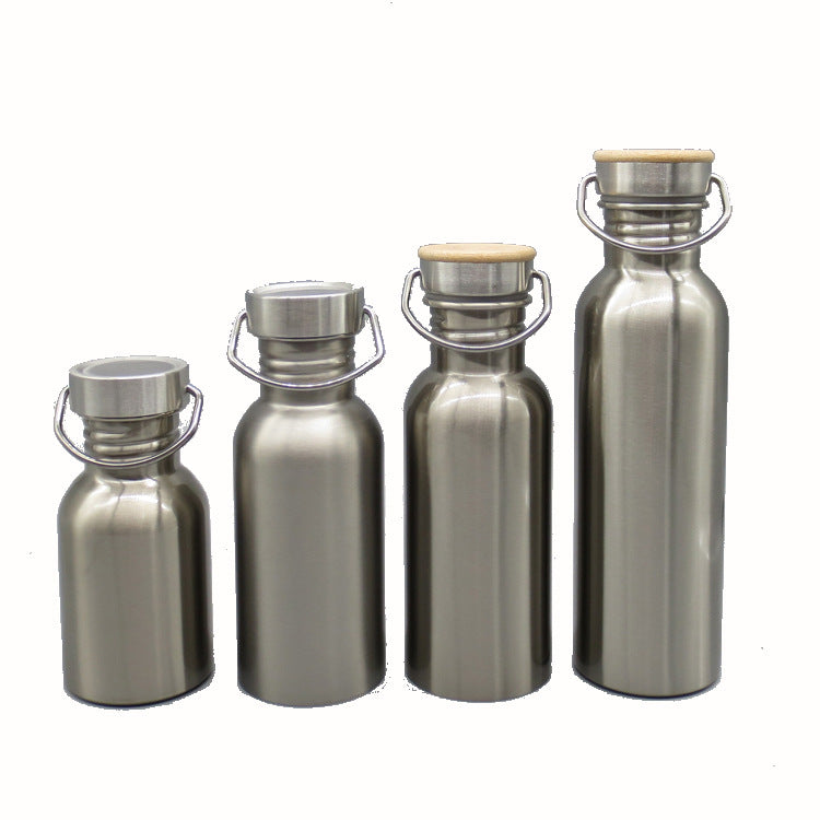 Women's Premium Stainless Steel Water Bottle with Bamboo Lid Bowlift