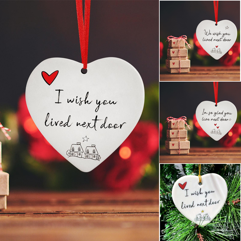 BowLift | Christmas Heart Hanging Ornament