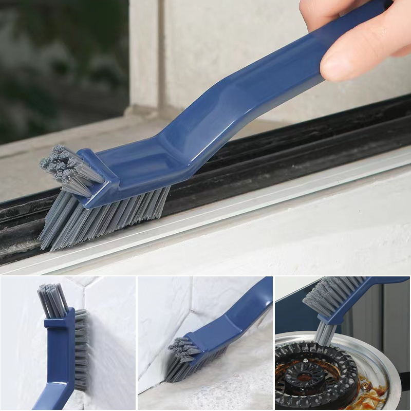 2 in 1 bathroom cleaning brush crevice brush | Bowlift