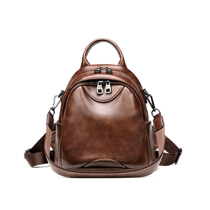 Chic Leather Backpack