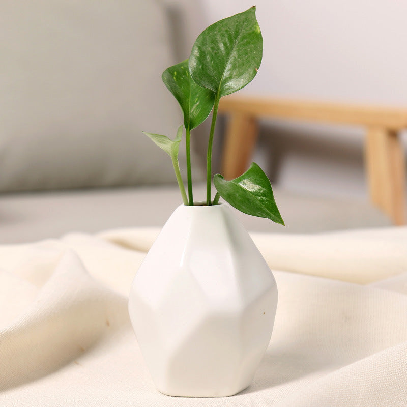 Geometric Ceramic Decorative Vase Bowlift