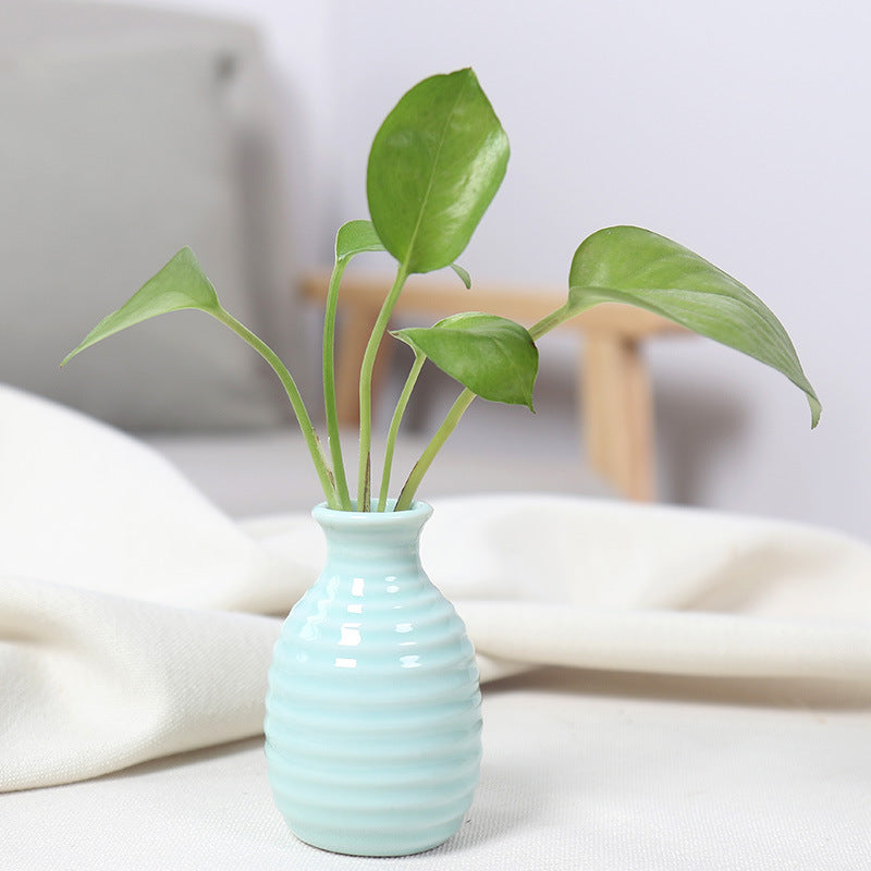 Modern Textured Ceramic Bud Vase Bowlift