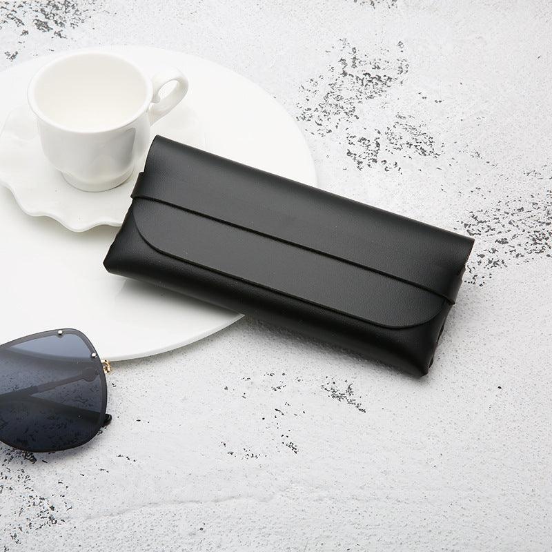 Foldable PU Leather Eyewear Pouch Clutch Bowlift