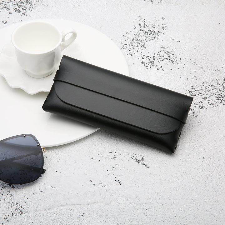 Foldable PU Leather Eyewear Pouch Clutch Bowlift