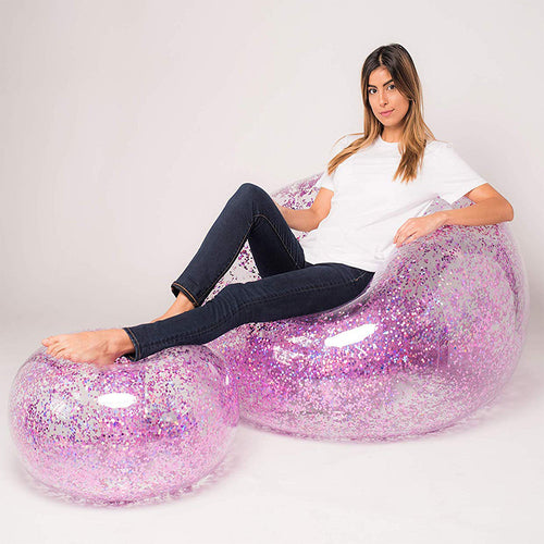 Unisex Inflatable Lounge Tub with sparkling design Bowlift