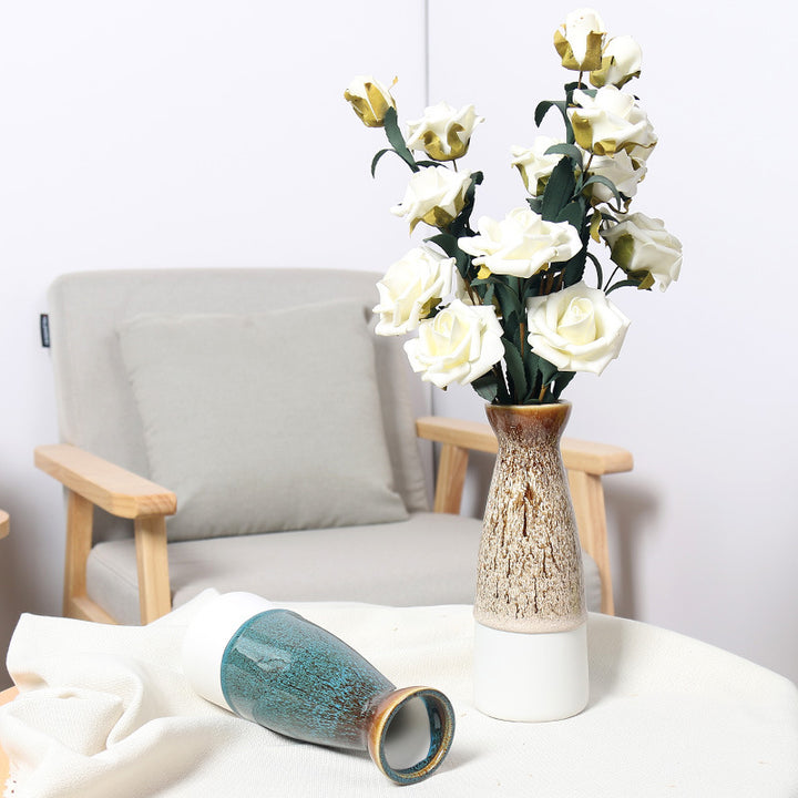 Elegant Ceramic Flower Vase Bowlift