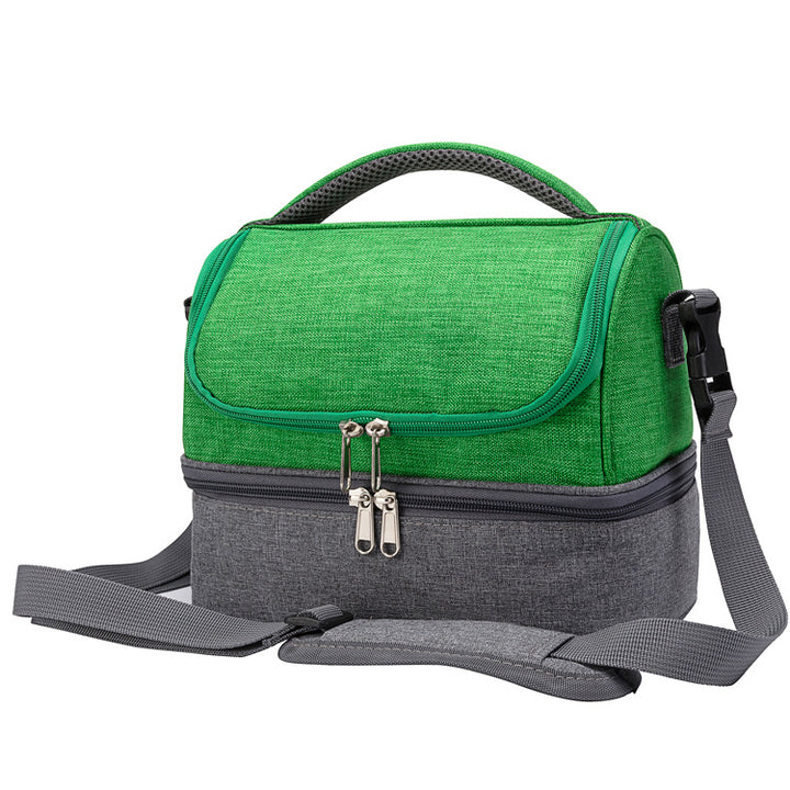 Insulated Multi-Compartment Lunch Bag
