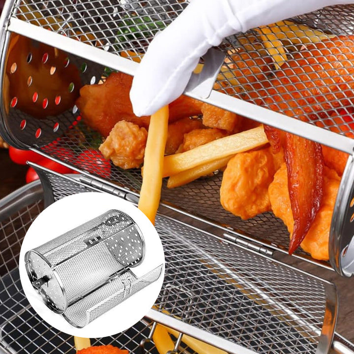 Stainless Steel Rotating Grill | Bowlift