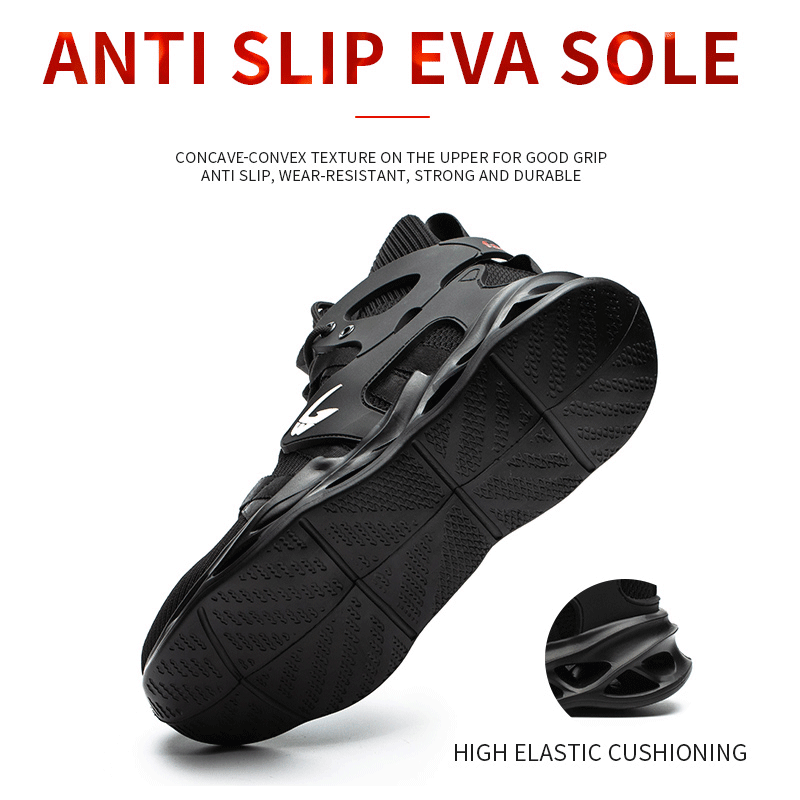 BowLift | Lightweight, breathable work shoes with steel toe