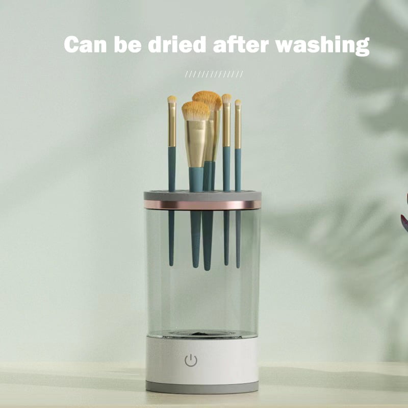 BowLift | Makeup Brush Cleaner Machine | BrushPure Automatic Cleaning & Drying | Compact 16×9cm