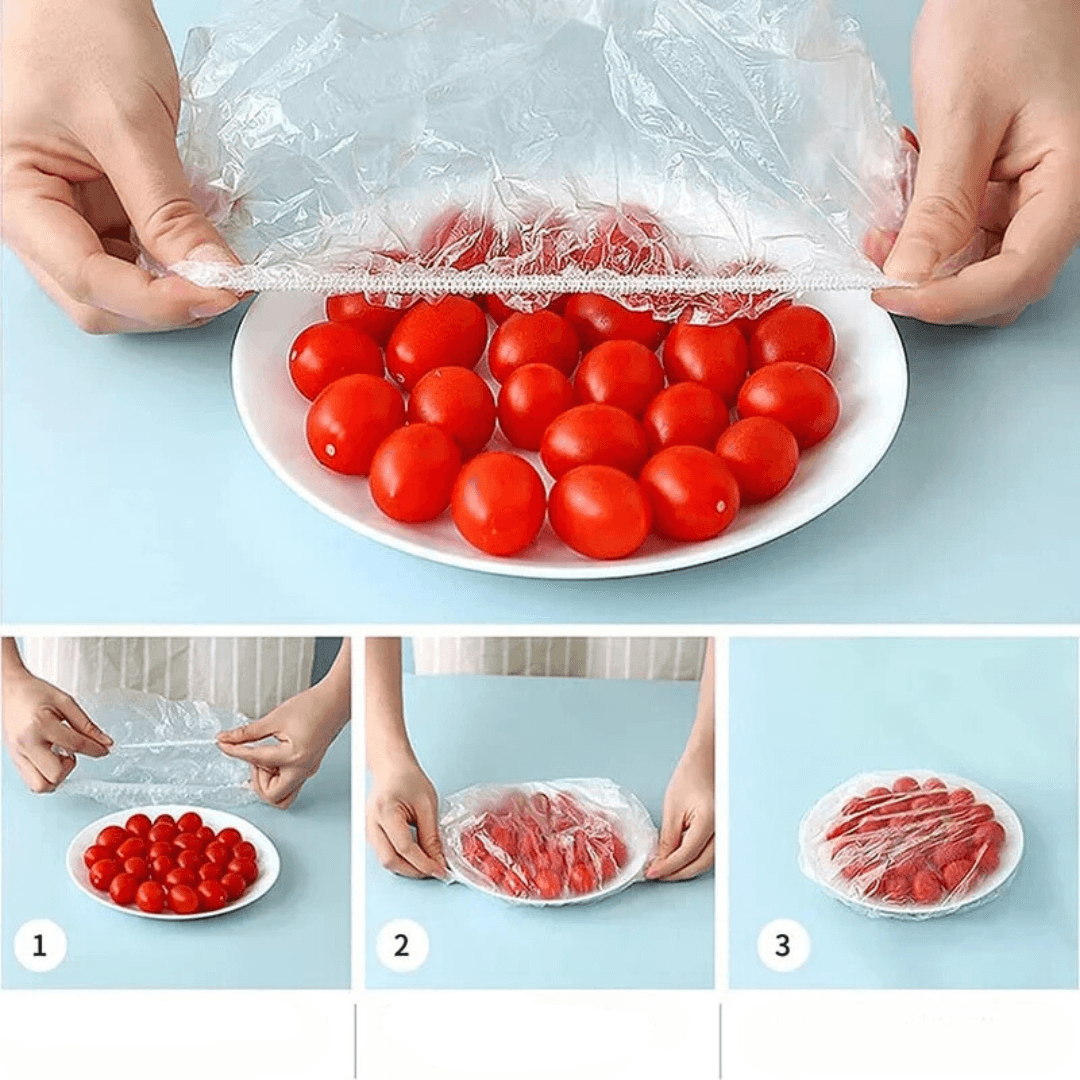 BowLift | Disposable Elastic Covers. 100 pcs. for Bowls and Cups