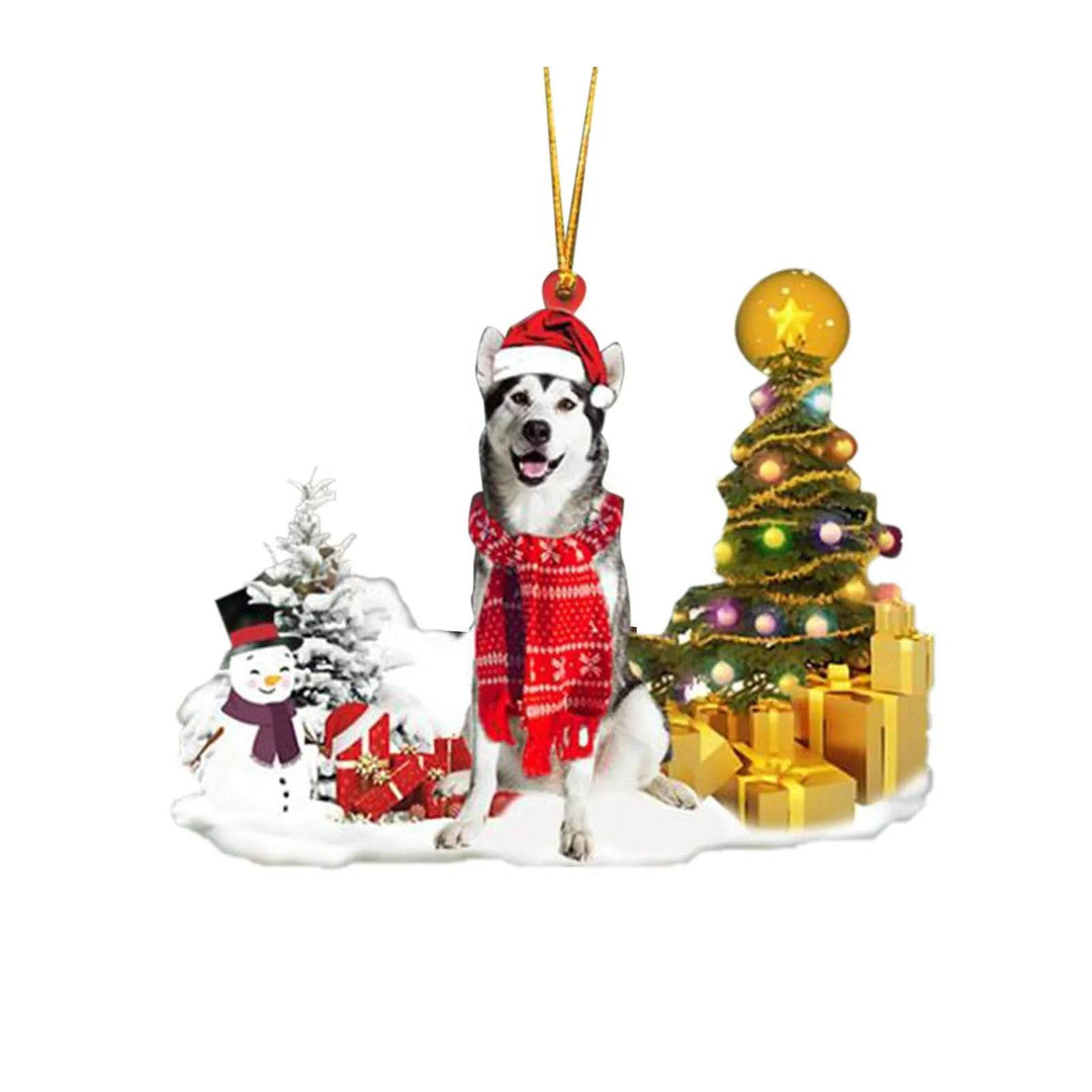 BowLift | Christmas Family Puppies Decorate Trees With Lights