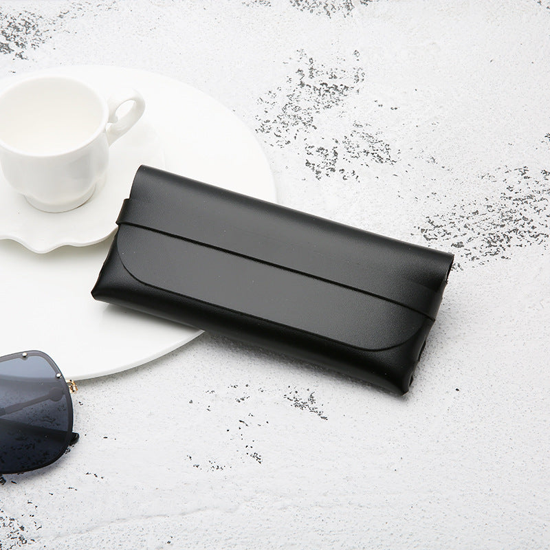 Foldable PU Leather Eyewear Pouch Clutch Bowlift