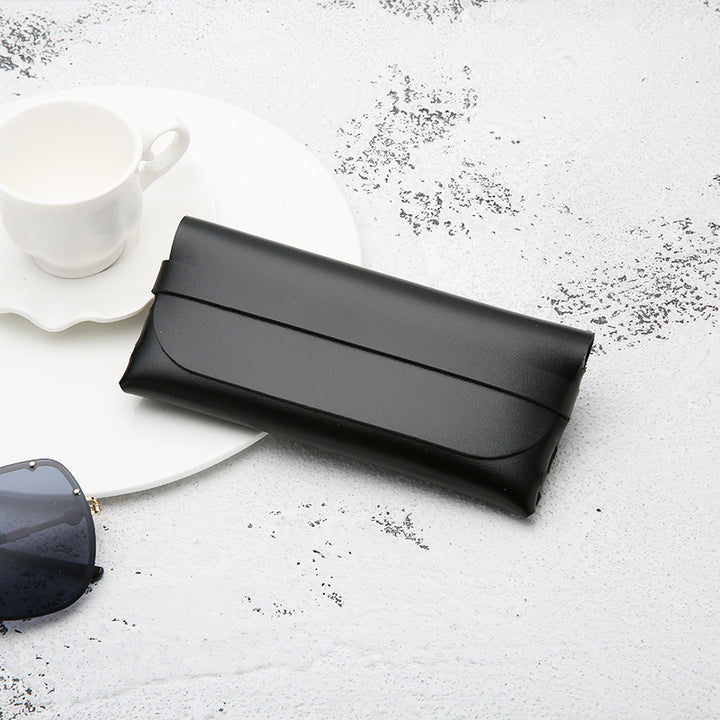 Foldable PU Leather Eyewear Pouch Clutch Bowlift