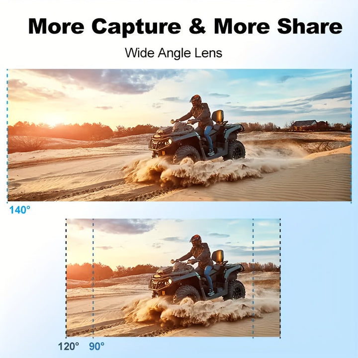 BowLift | Action Camera with HD Video and Wide Lens