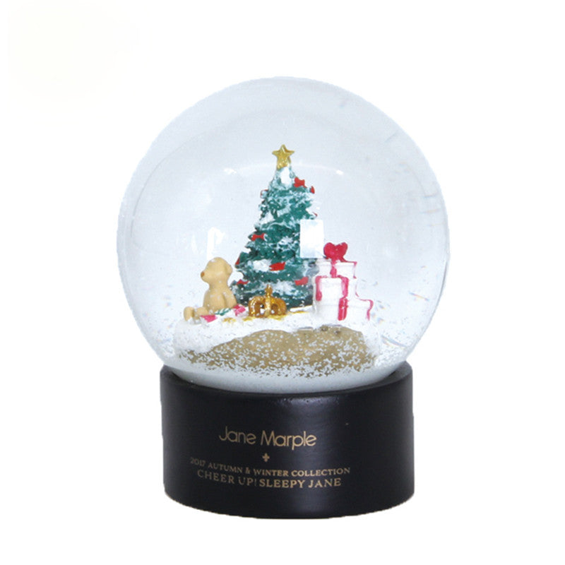 Butterfly-Themed Decorative Snow Globe