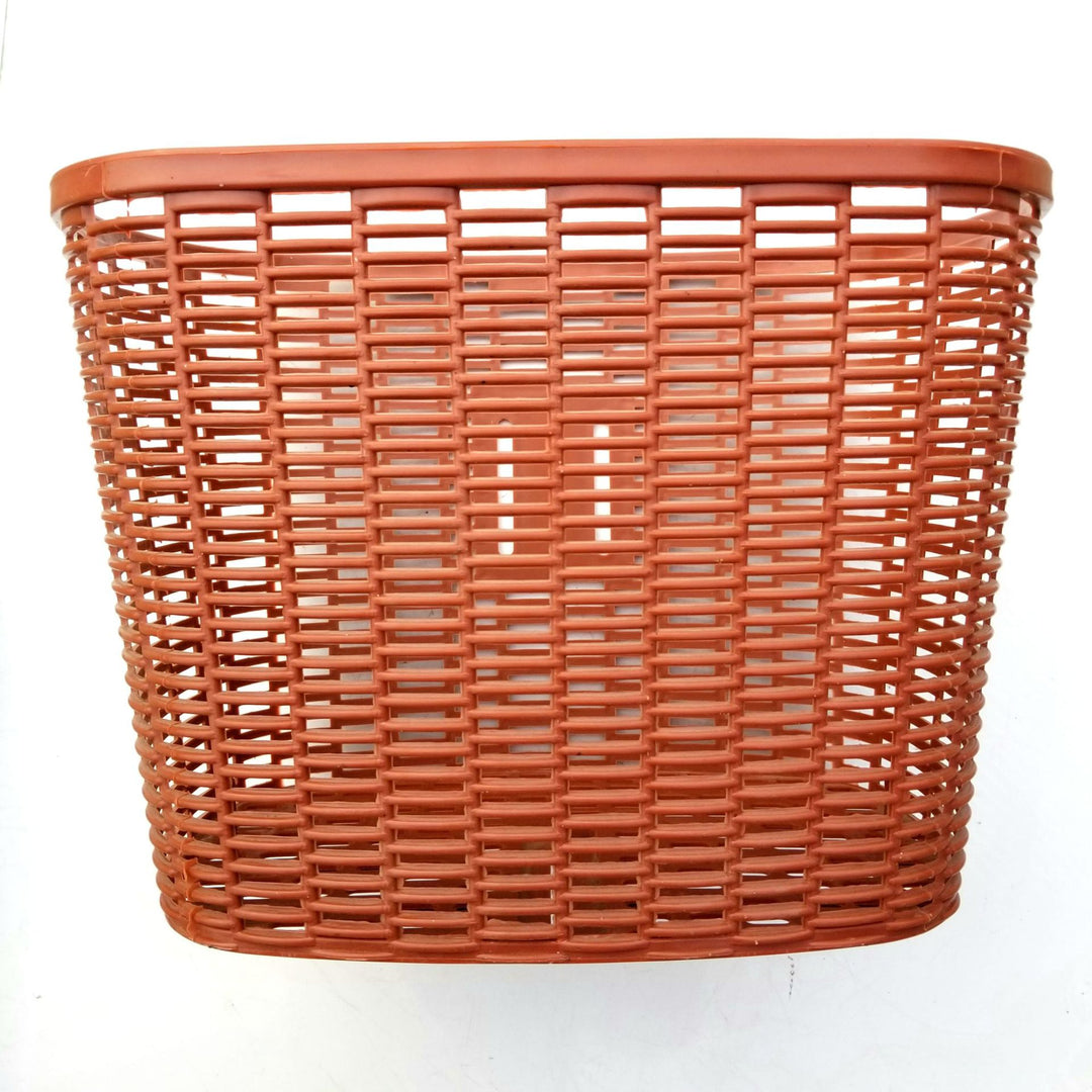 durable ventilated plastic laundry hamper with woven grid design Bowlift