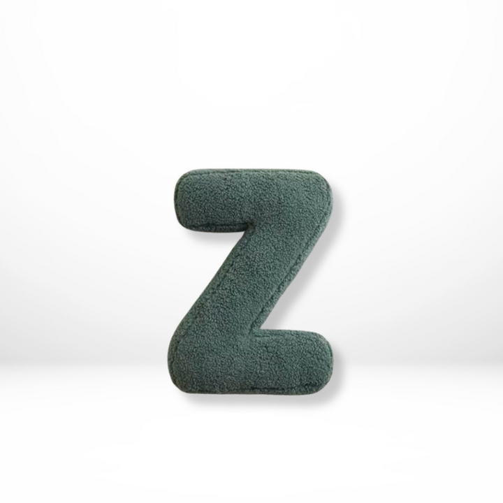 BowLift | Velvet Alphabet Decorative Cushion With Letters A To Z
