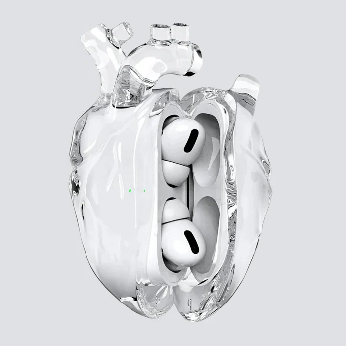 BowLift | Halloween Heart of Music – Stylish Protection for Your AirPods