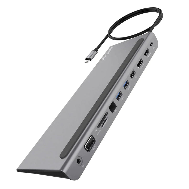 BowLift | LapStation Pro – 11-in-1 USB-C Laptop Docking Station with HDMI, Ethernet & SD Card Ports