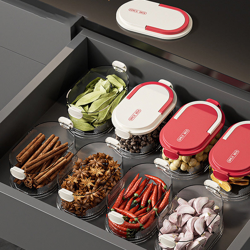 AromaNest — No more chaos, spice-fresh order at the press of a button | Bowlift