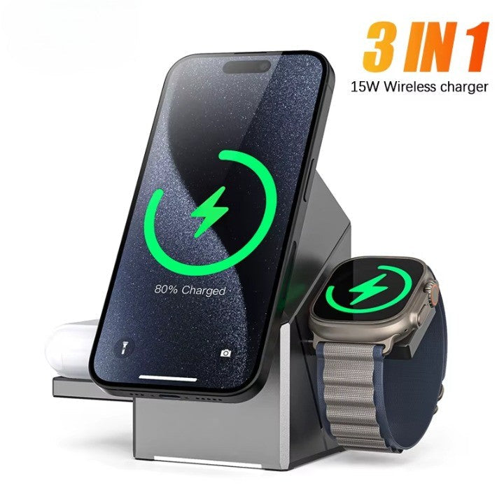 BowLift | Power Hub Rotating Station 3in1 Wireless Charger