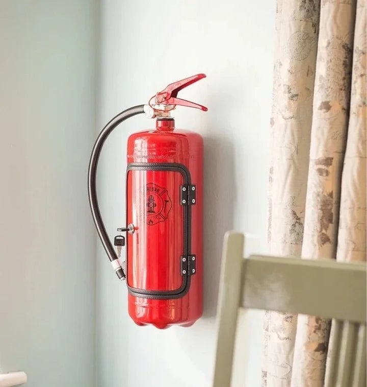 BowLift | "My Cave My Rules" Gift Can Bar Set Fire Extinguisher