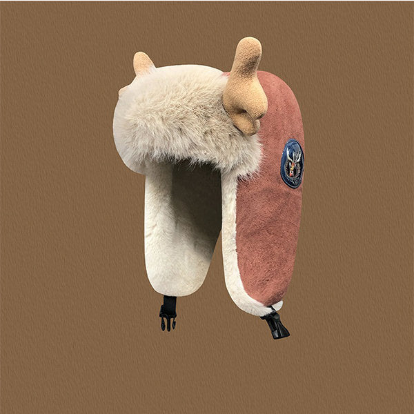 BowLift | Deer Antler Winter Earflap Hat