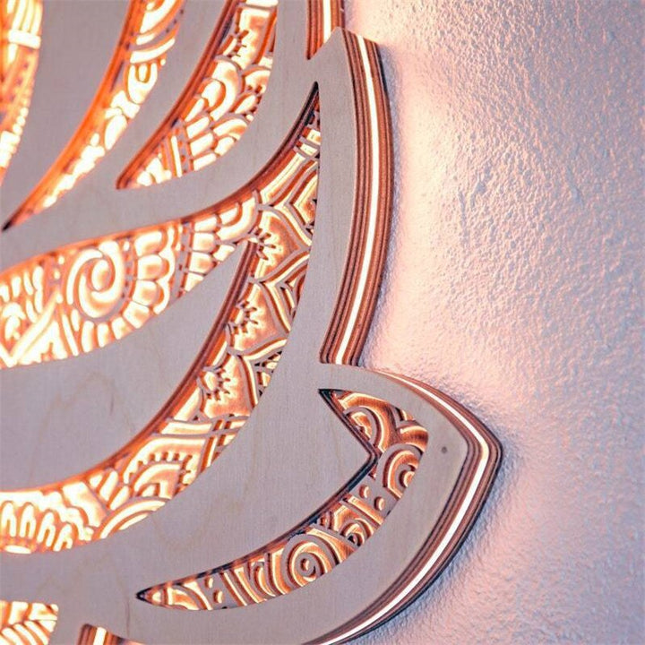 BowLift | Spiritual Lotus Wall Lamp