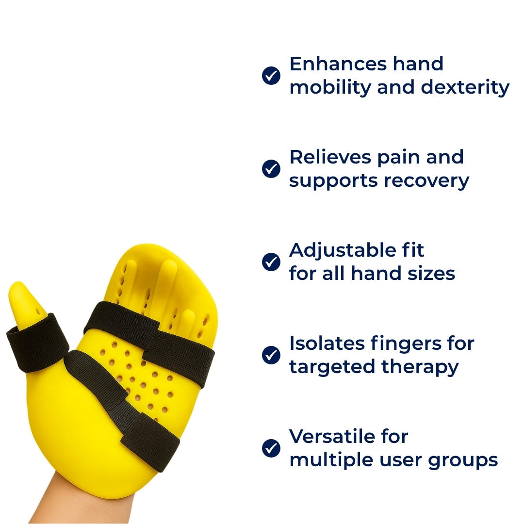 Improve Hand Mobility – Breathable Lightweight Support – Pain Relief for Rehabilitation – Daily UseAid Bowlift