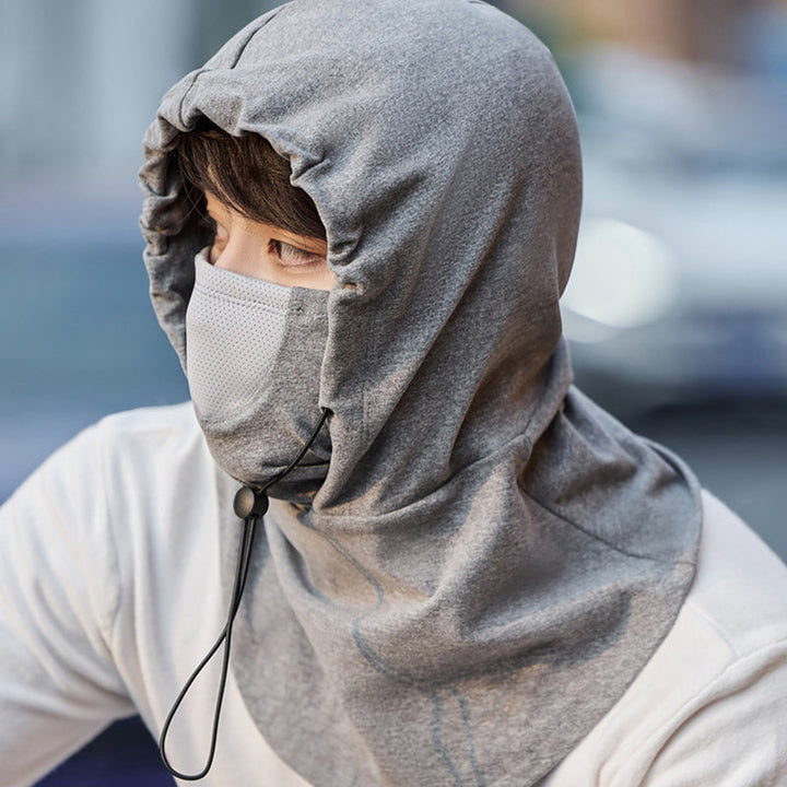 Hooded Face Mask with Neck Warmer for Cycling | Bowlift
