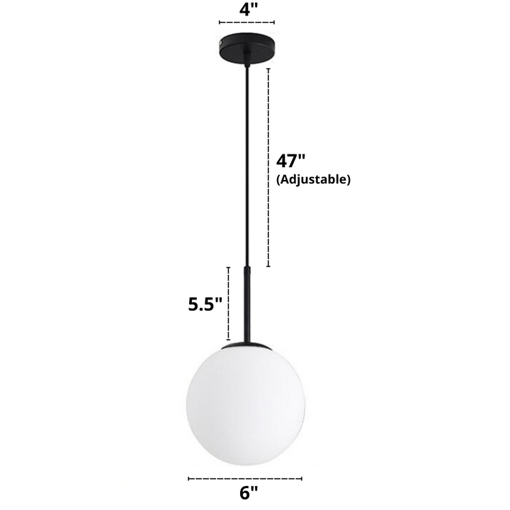 Nordic Glass Pendant Lamps | Bowlift