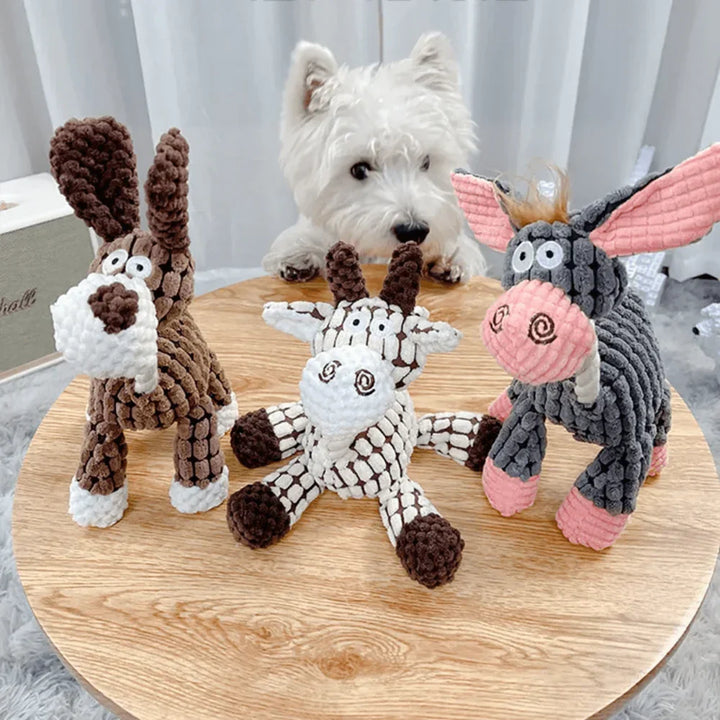 Robust dog toy made of plush | Bite-resistant and durable design | Multiple models
