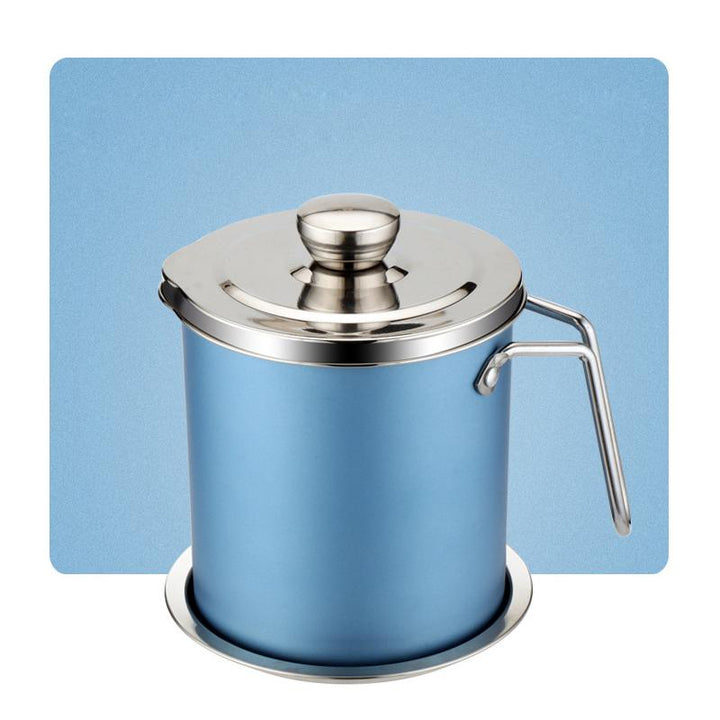 Stainless Steel Oil Strainer Storage Can | Bowlift