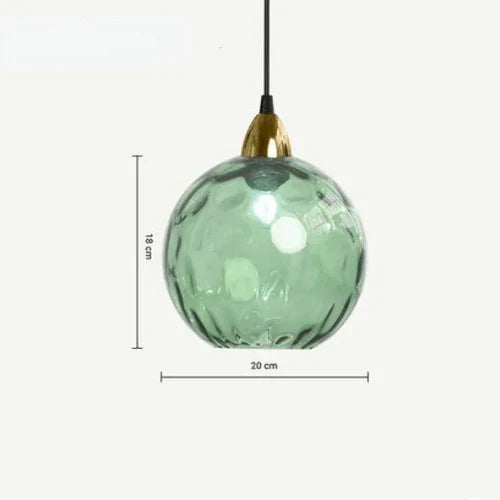 Glass Sphere Pendant Lamp - LumiSphere | Bowlift