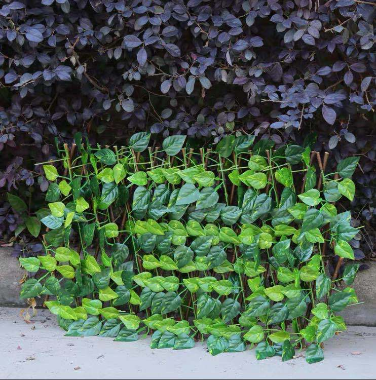 BowLift | Artificial Garden Fence with Ivy – Flexible Privacy Screen for Balcony and Terrace