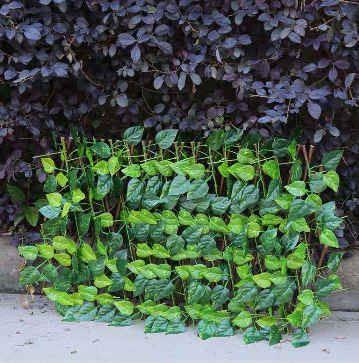 BowLift | Artificial Garden Fence with Ivy – Flexible Privacy Screen for Balcony and Terrace