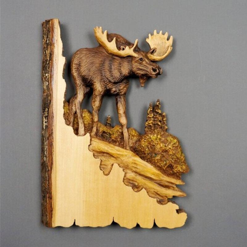 Wall decoration Artcraft animal sculpture | Bowlift