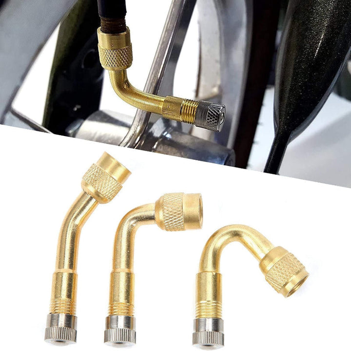 Tire Valve Extension Flexible 3-Way Set | Bowlift