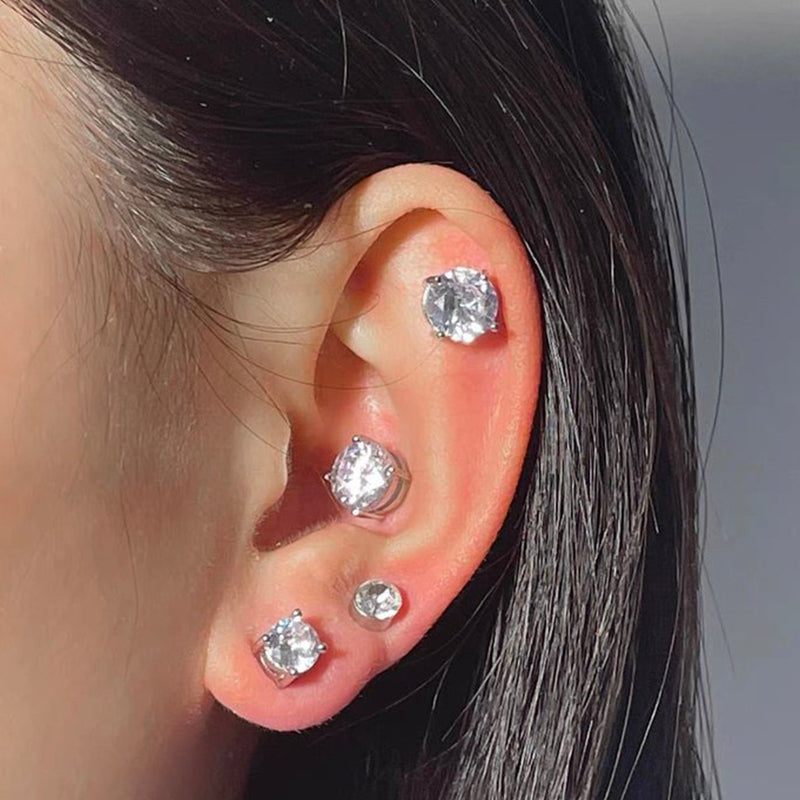 BowLift | Magnetic Zircon Stud Ear Clip