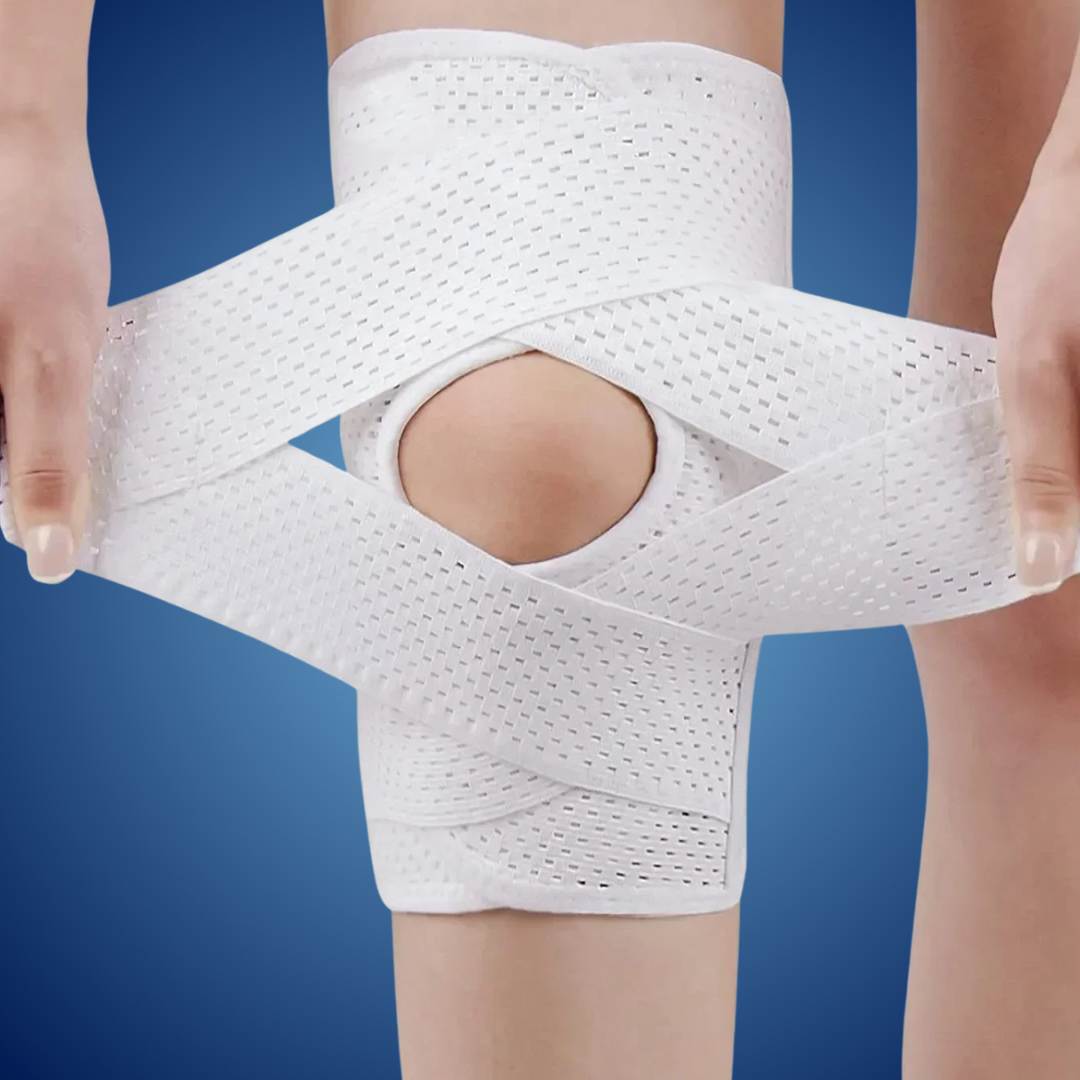 BowLift | Knee Pads for Pain Relief | Support Compression Springs & Adjustable Tension Strap for Stability and Joint Protection