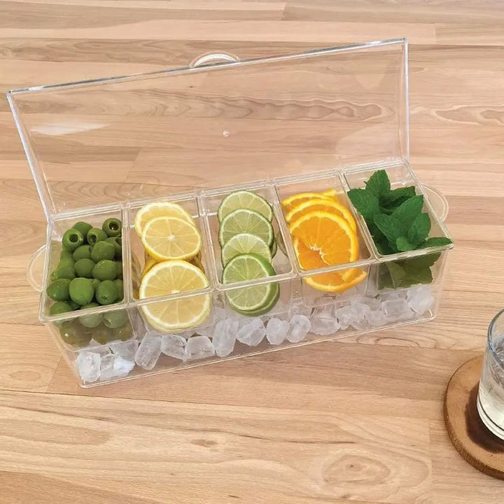 Ice Chilled Condiment Tray Set | Bowlift