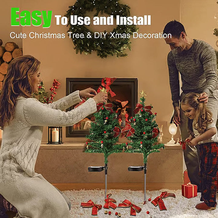 BowLift | Solar Christmas Trees Lights