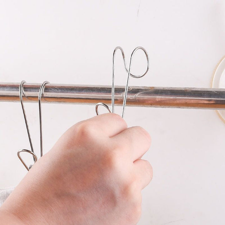 Stainless Steel Laundry Clips Hook Clip Bowlift