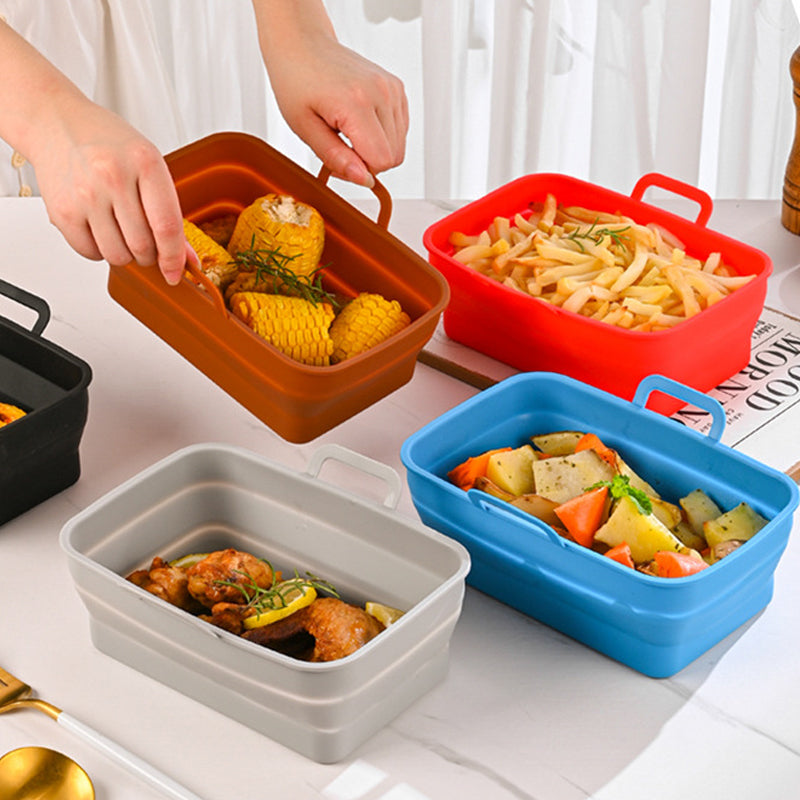 BowLift | Foldable Air Fryer Silicone Baking Tray