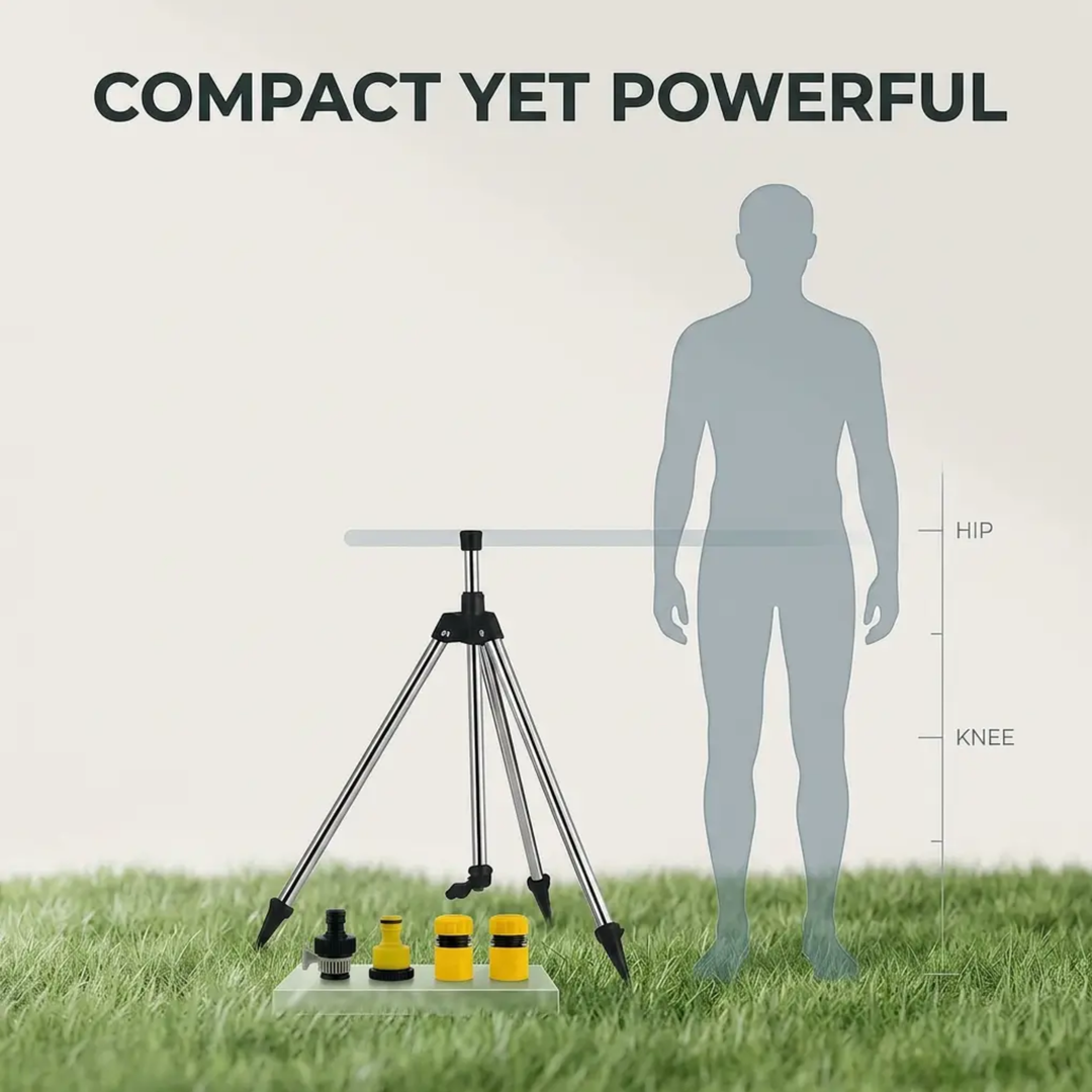BowLift | High Pressure Rotating Tripod Sprinkler